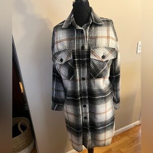Windsor Plaid Flannel Shacket